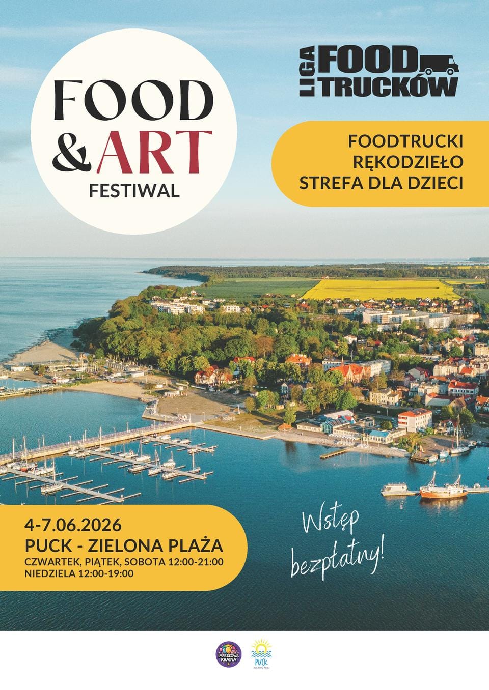 Cztery dni smaku, wody i luzu. Puck otworzył lato Food & Art Festiwalem i Weekendem Kajakarstwa Morskiego